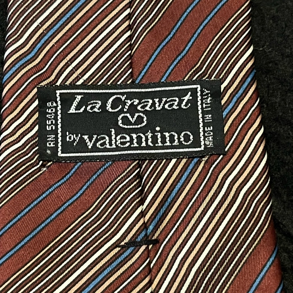 Vintage LaCravat by Valentino Garavani Tie – Hand-Made in Italy, 100% Silk